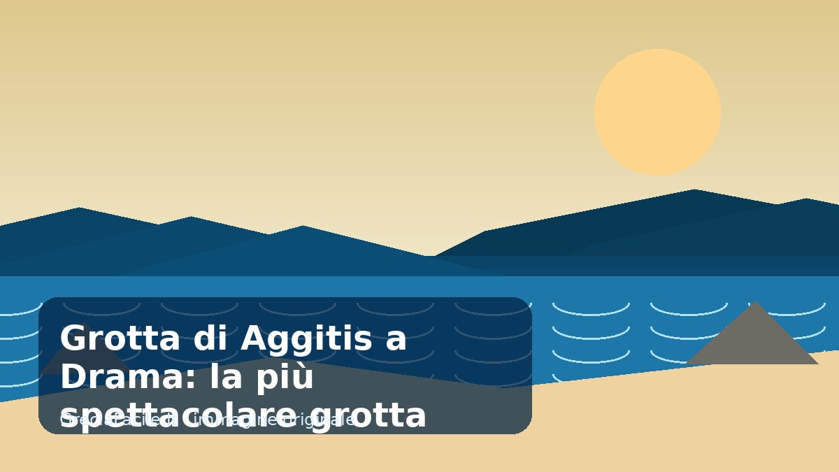 Grotta di Aggitis a Drama: la più spettacolare grotta fluviale della Grecia