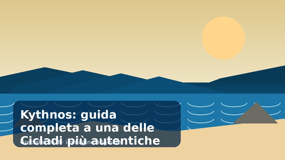 Kythnos: guida completa a una delle Cicladi più autentiche