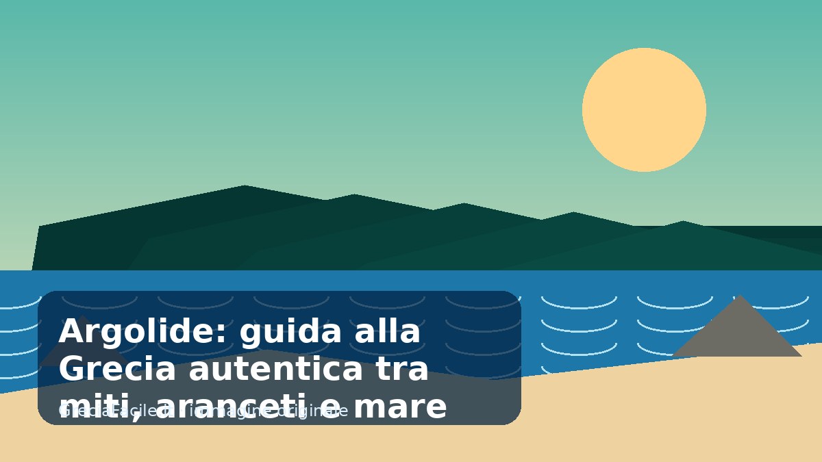 Argolide: guida alla Grecia autentica tra miti, aranceti e mare